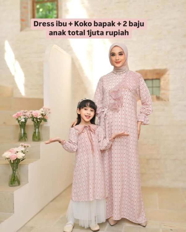 Jeddah Series by Vanillahijab X Dearlabel – PINK - Gambar 2