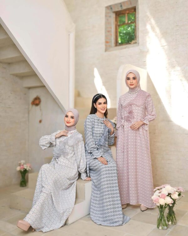 Jeddah Series by Vanillahijab X Dearlabel – PINK - Gambar 3