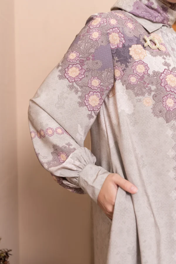 Bentalaya Dress Clary Sage - Gambar 3