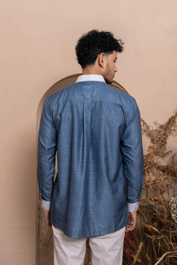 Bentalaya Long Shirt Men Moon Fox - Gambar 2