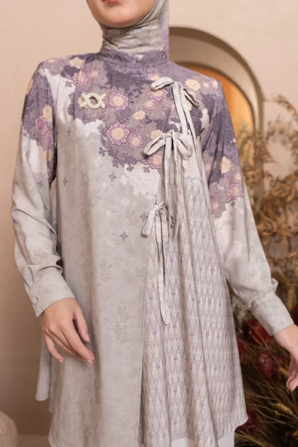 Bentalaya Tunic Clary Sage - Gambar 4