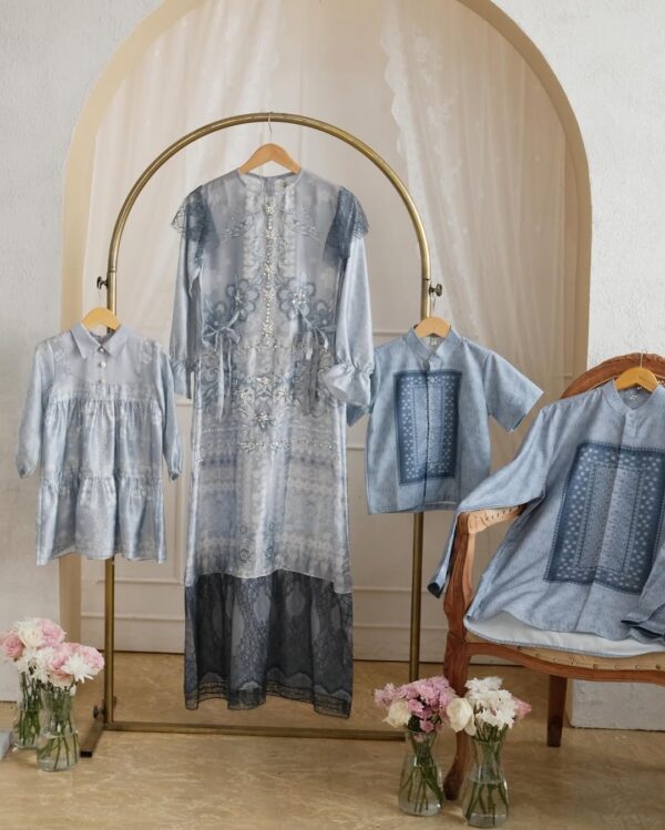 Camellia Raya Singanture Royalblue - Gambar 2